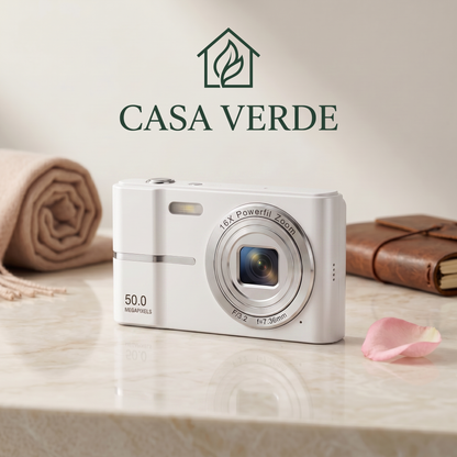 FHD 1080P Digital Camera – 16X Zoom & SD Card Included