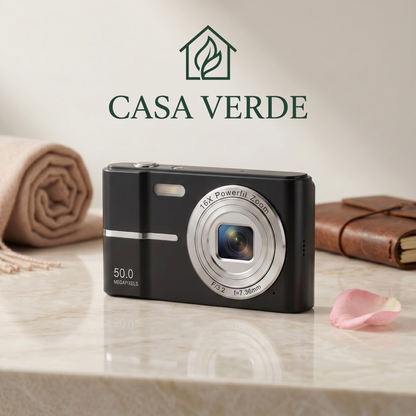 FHD 1080P Digital Camera – 16X Zoom & SD Card Included