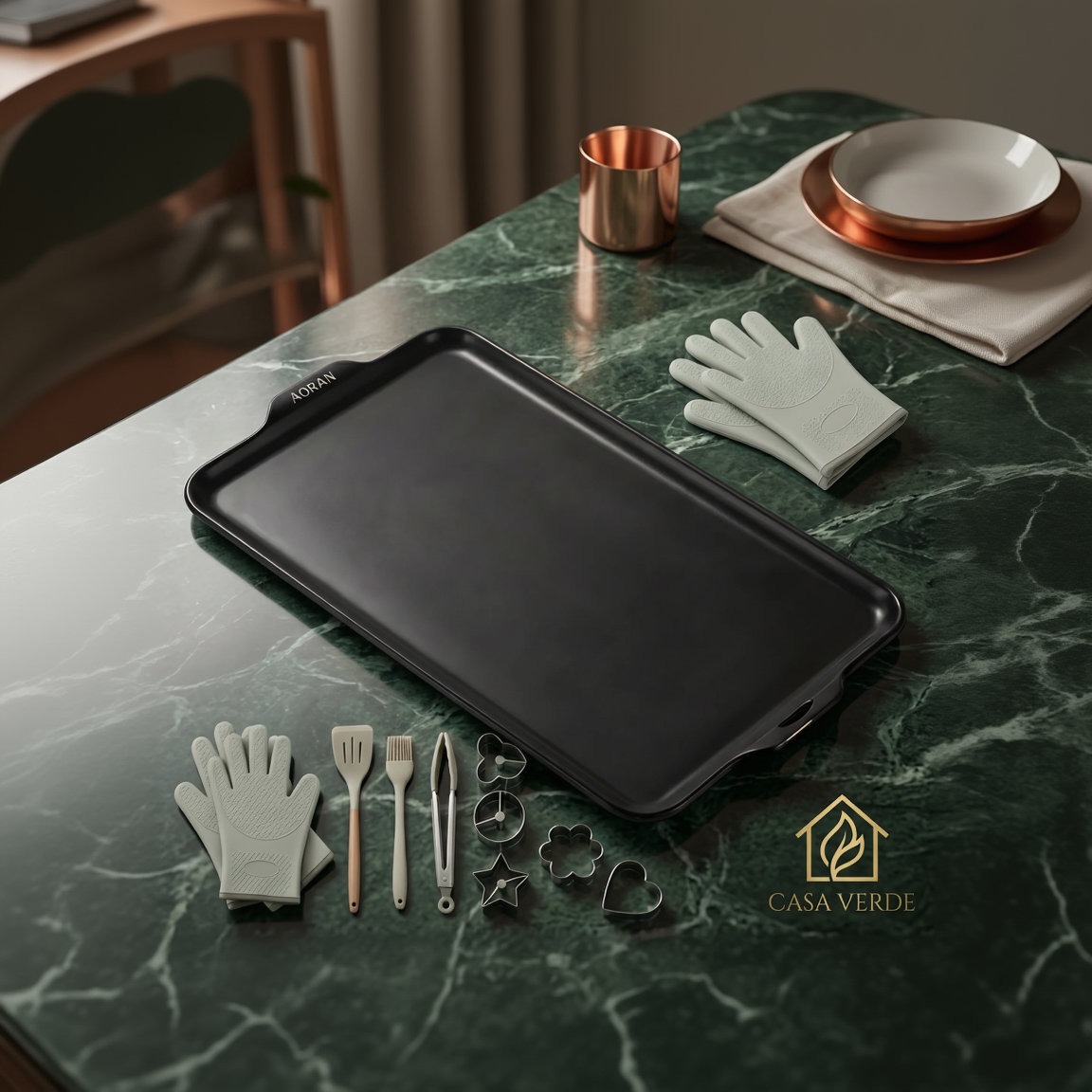Non-Stick Ceramic Baking Pan – Dishwasher Safe & Teflon-Free