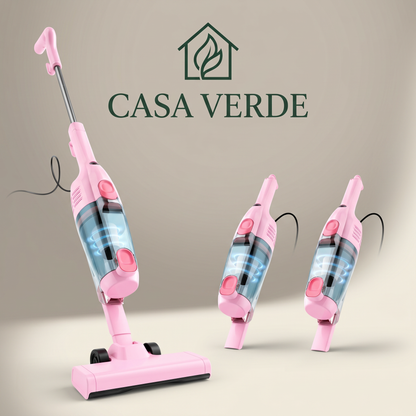 Stick Vacuum Cleaner – 600W, 15kPa, Lightweight & Bagless