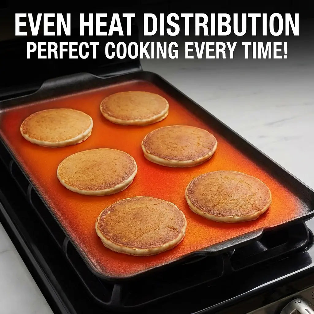 Non-Stick Ceramic Baking Pan Dishwasher Safe – Teflon-Free Oven Tray for Bacon, Chicken, Steak, Bread & Family Meals